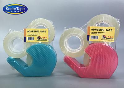 Office Scheool Bopp Stationery Tape Set 40MIC  Thickness With Tape Dispenser