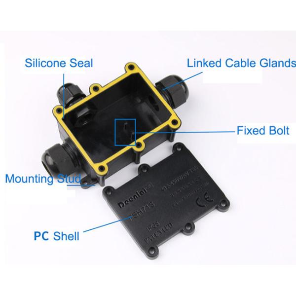 Пластиковое собрание света бассейна голова 130mm * 70mm * 40mm водоустойчивая