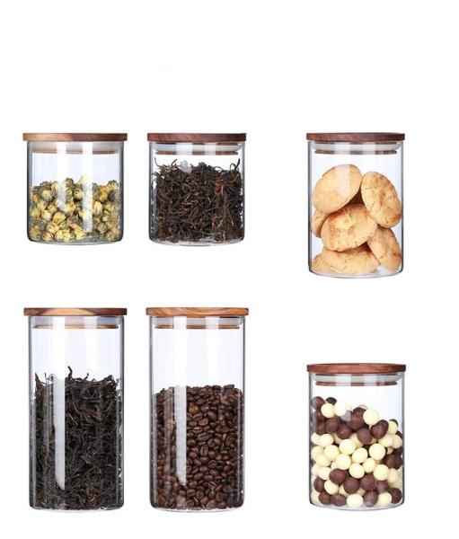 Couvercle en bois de forme ronde, couvercle en bois, bouchon en bois pour bouteille en verre