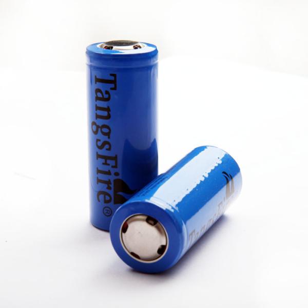 Tangsfire TCR 26650 battery 6800mah 3.7V/26650 6800mAh 3.7V rechargeable Li-ion battery