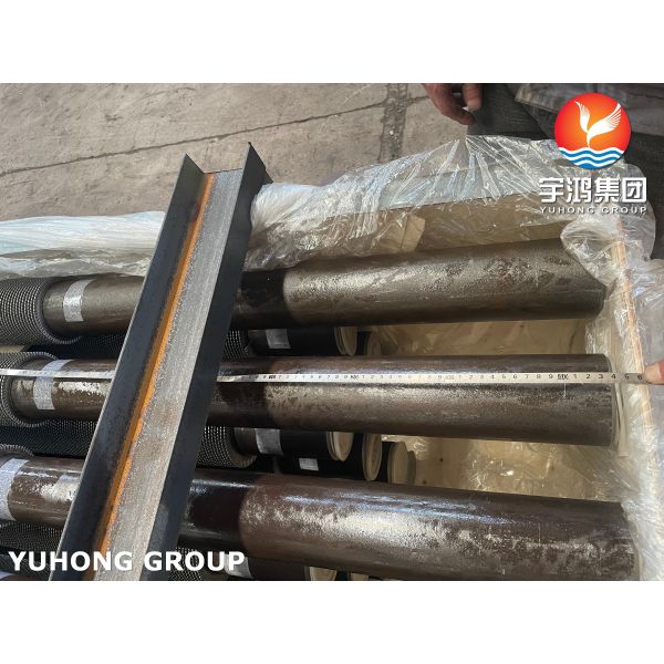 ASTM A335 P9 Alloy Steel Serrated Finned Tubes For High Temperature Boiler Superheaters