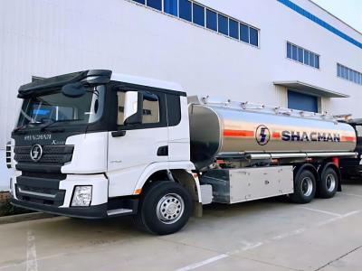 SHACMAN X3000 Oil Tank Trucks 6x4 340Hp EruoII  White Oil Delivery Truck