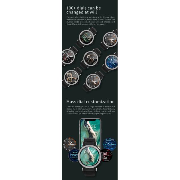 OEM Missyou Ze19 GPS Smartwatch Multi Sports Blood Pressure Blood Oxygen Smart Watch