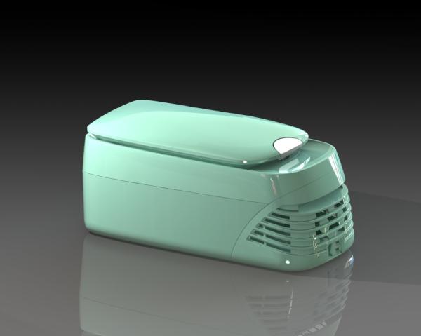 8L Modern Mini Portable Car Fridge Freezer / Car Cooler / Ice Box with Warmer