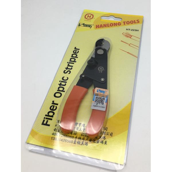 HT-223 Fiber Optic Splicing Tools , Fiber Optic Stripper Wire Cutter Carbon Steel