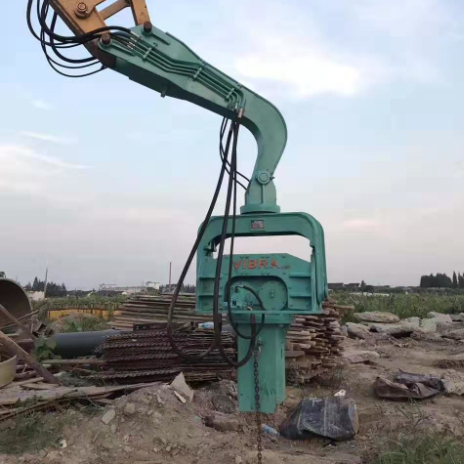 Accurate Vibratory Pile Driver | Compact Structure Delivers Exceptional Piling Speed