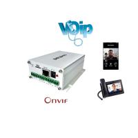 Analógico da campainha do intercomunicador do sorvo de Onvif ao conversor do IP para o telefone video da porta
