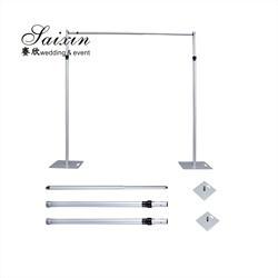 SX-390 Wholesale 3m*6m strong portable wedding stag decoration backdrop drape pipe stands