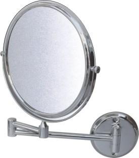 o espelho fixado na parede de ampliação Chrome do banheiro de 1X 3X chapeou o material