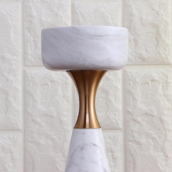 Elegant Marble Candle Holder Home Decoration Wedding Decoration