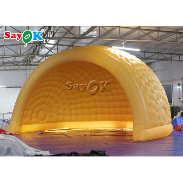 Tienda de aire con cúpula de 6m LED