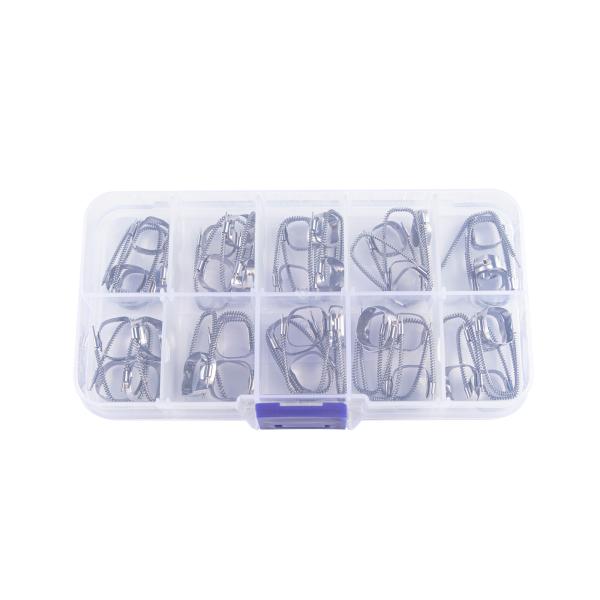 Produits dentaires en métal certifiés MFDS Vente limitée sur le dispositif d'espace molaire 1ère en plusieurs tailles pour la préservation de l'écart