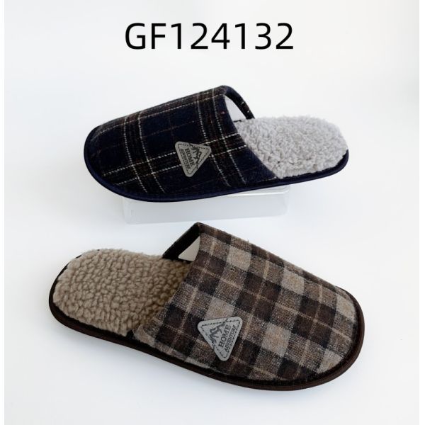 Pantoufles d'intérieur confortables pour hommes, styles de base, bout fermé, chaussures d'intérieur OEM ODM