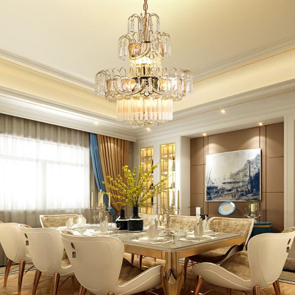 A decoração interna luxuosa da casa de campo conduziu a luz 880W 6500K do pendente