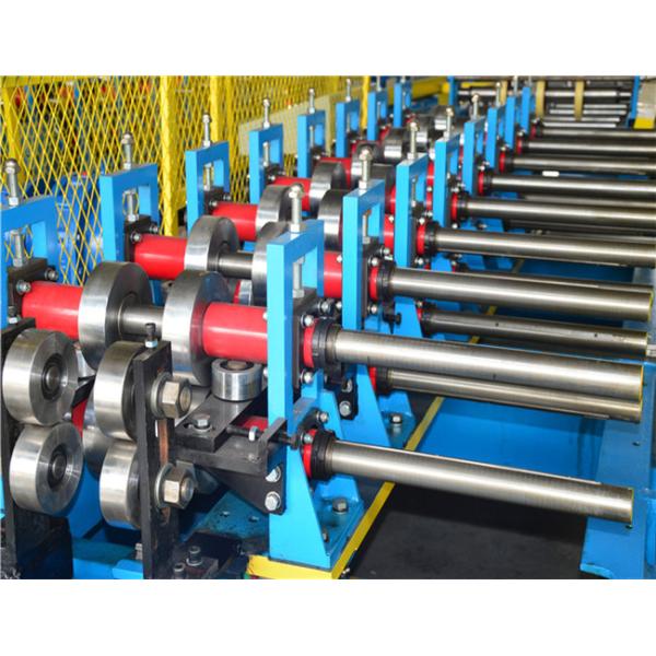 Plc Control System Cable Tray Roll Forming Machine 8 To12 M / Min Speed