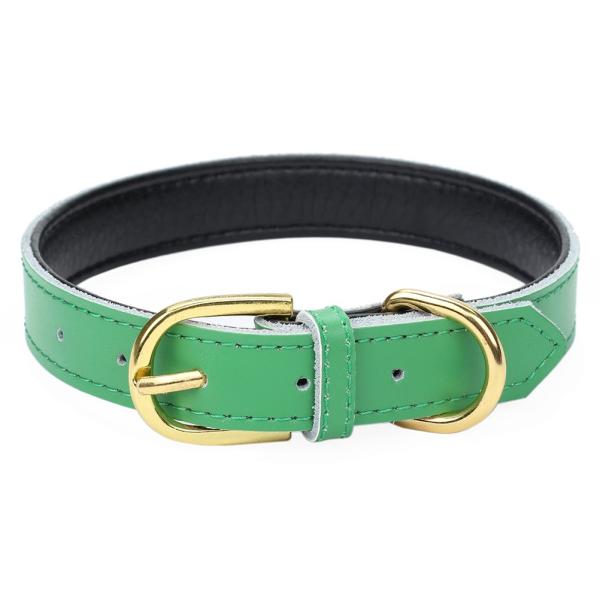 Fashionable Handmade Dog Leather Leashes 5 Adjustment Holes For Adjustment