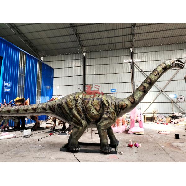 Animatronic Realistic Dinosaur Brontosaurus For Entertainment Equipment