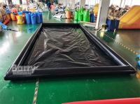 Tapete de lavar móvel ecológico Tapete de lavar automóvel inflável, coletor de água inflável