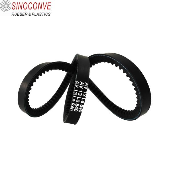 Automobile Rubber Drive Fan Teeth V Belt Reinforced by Durable Polyester Hard Cord