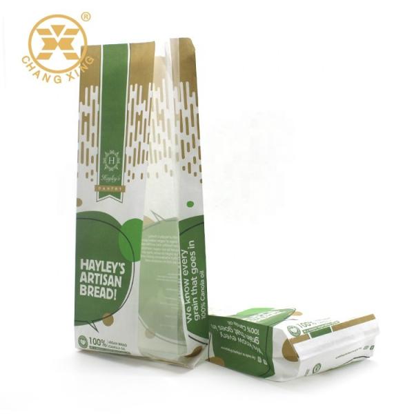 O empacotamento plástico do logotipo 0.5kg 250g do OEM para a tortilha dos pães envolve o empacotamento feito sob encomenda da soldadura térmica