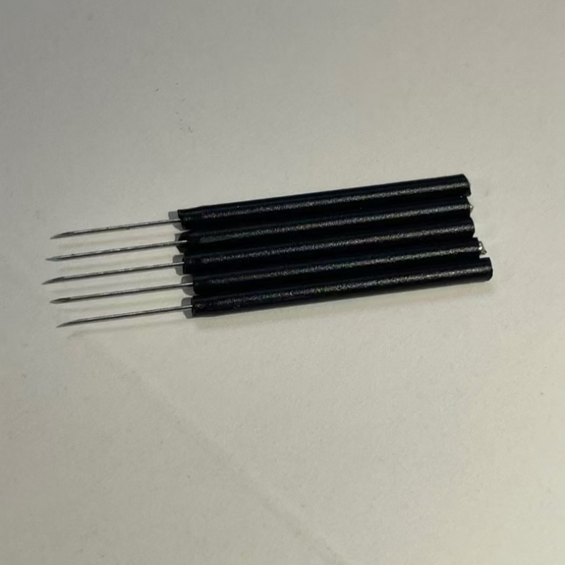 Stainless Steel Eyebrow Needle Ergonomic Eyelash Brush Comb Tool for Cosmetic