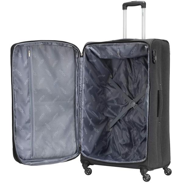 Reinforced Handle Travel 4 Wheel 800D Soft Case Suitcases