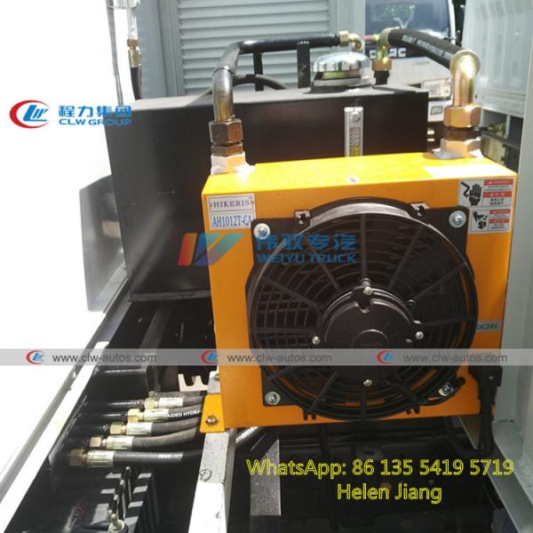 Тележка брызг затира цемента LHD Dongfeng 4x2 5M3