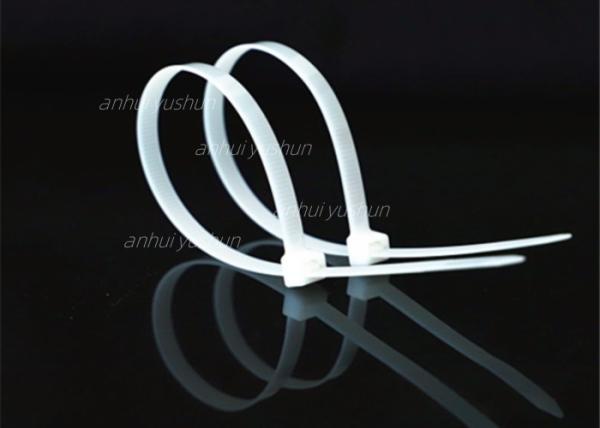 Nylon Bulk Cable Ties 18lbs Tensile Strength White/Black for Cable Bundling