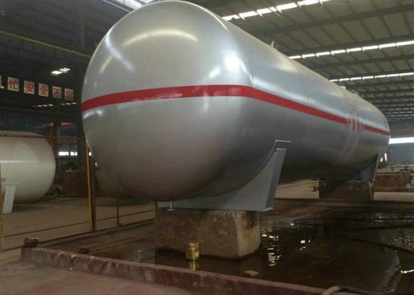 Industrial Steel 25T LPG Gas Tank 60m3 , Bullet Storage Tank ASME Standard