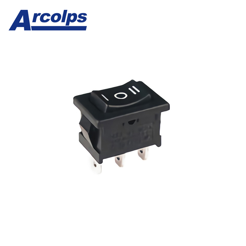 High Quality and Durable Power Switch With Waterproof Cap Plastic case Square Remote Lever Switch Rocker Switch
