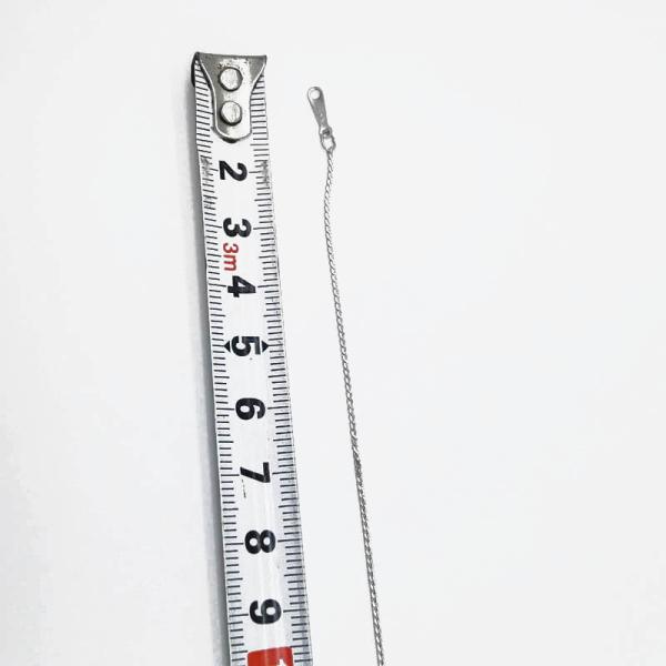 Love Pearl Silver Plated Copper Chain for DIY Jewelry Necklace Accessories