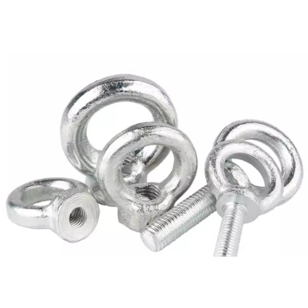 M5 M8  Carbon steel Galvanized eye Nut Grade8.8 Class 8.8 Customized Zinc Plating Metal nuts