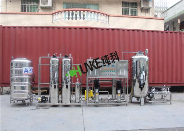 Industry RO Water Purifier / Water Treatment Plant Tap Water To Drinking Water