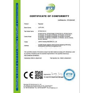 JLZTLink Industry (Shen Zhen) Co.,Ltd. Сертификации