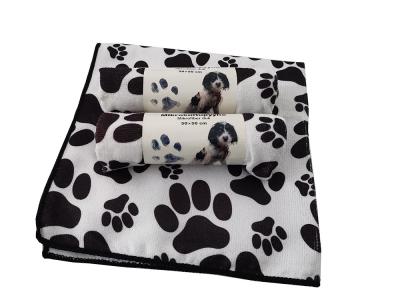 50x50Cm Microfiber que imprime a toalha do animal de estimação