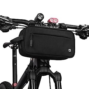 Bike Handlebar Bag, Multifunctional Mountain Bike Crossbar Front Bag Road Bike Basket Bicycle Frame Bag Waist