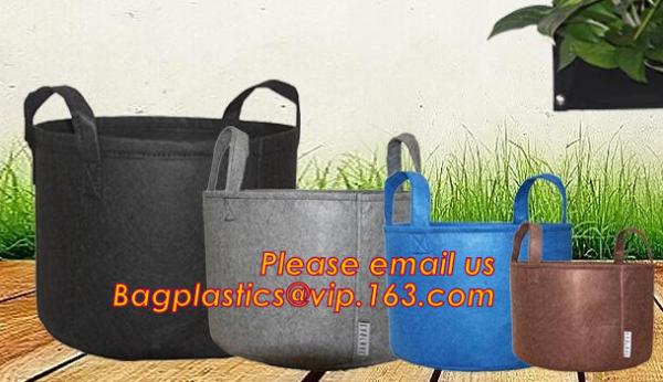 Hanging plant bags felt wall planter garden felt growEco-friendly Geotexitle Bag Gardering Geotextile Planting Grow Bags