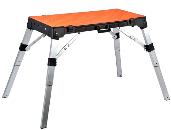 Multi Function Garage Aluminium Work Bench For Creeper Carrier And Hand Truck