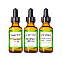 O grupo antienvelhecimento do soro da cara essencial do ODM contém a vitamina C do Retinol e o ácido hialurónico