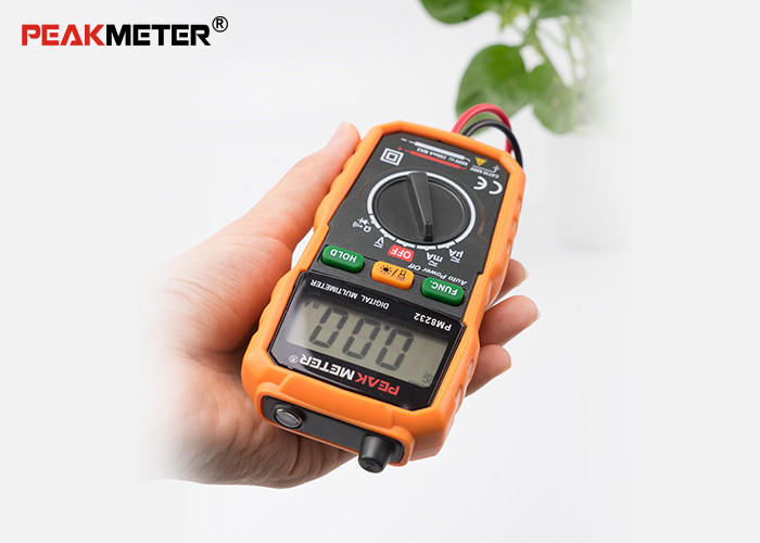 Вольтамперомметр мини ряда 20 Amp автоматического цифровой с NCV и испытывать диода