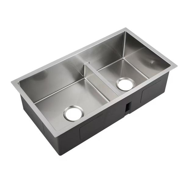 30 Inch Undermount Kitchen Sink in Brushed Stainless Steel for Industrial Kitchen