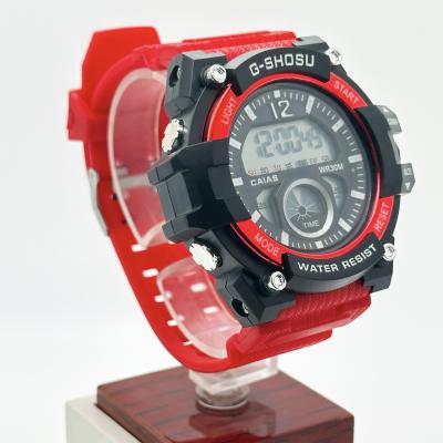 Miler Sport Luxury Chronograph Silicone Impermeável Quartz Homens Relógio de Pulso Relógio de Data