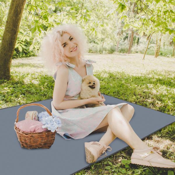 Portable PU3000mm Waterproof 150D Camping Ground Sheet