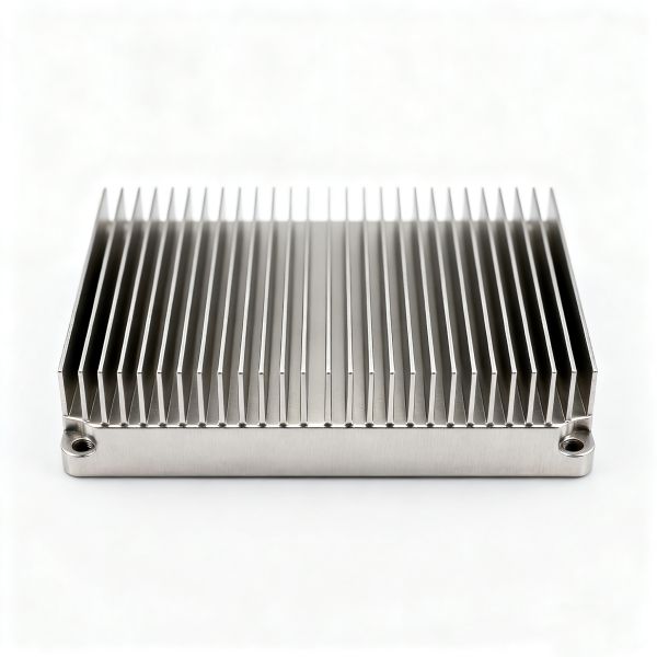 Custom Titanium Alloy Heat Sink Precision CNC Machining China Thermal Solution for Electronics