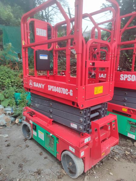 SANY Electric Scissor Lift SPS0407DC-G, 4m Electric Scissor Lift