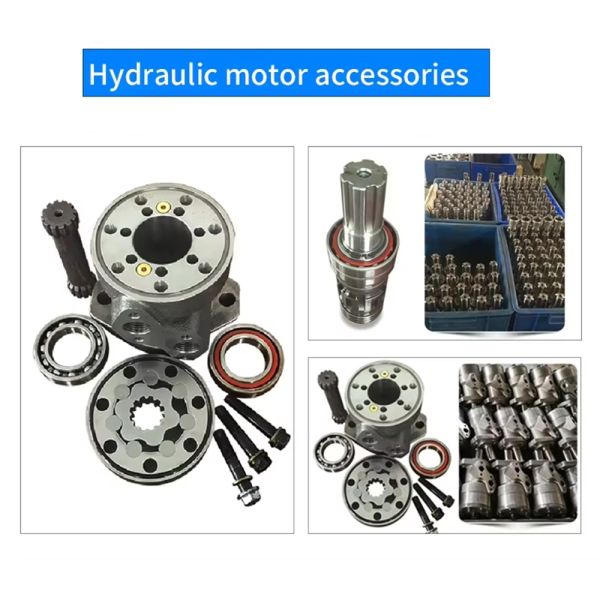 Custom High Torque Low-Speed Cycloidal Hydraulic Motor with High-Strength Sealing for Industrial Applications