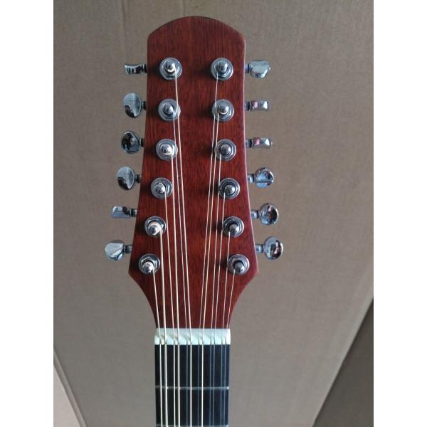 AAAA OM and Auditorium folk Guitars Orchestra 12 string OM all solid mahogany wood acoustic electric guitar