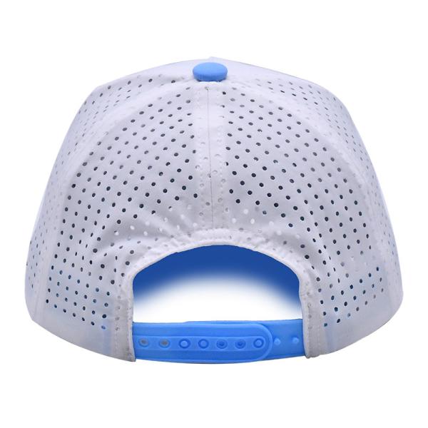 Structured Crown Embroidered Baseball Caps 26.77 Inches Curved Visor