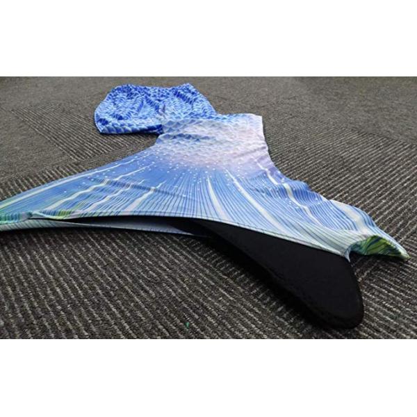 Realistic Swimmable Mermaid Tails , Girls Mermaid Tail Swimsuit 3 - 14 Year Old
