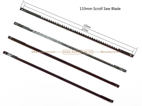 133mm Scroll Saw Blade Parts of power machine to cut Wood plyer or Carton
